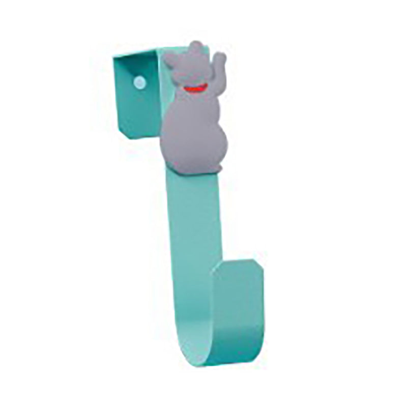 New Nordic Minimalist Flexible Metal Door Hook-No Drill Wall Hook for Wardrobe Bathroom Closet Cat Door Easy Installation
